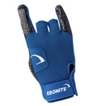 Ebonite Bowling Black React/R Bowling Glove Choose your size Free ship! 