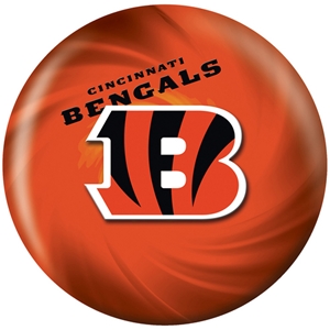 Cincinnati Bengals Bowling Ball Ver2 6lb Only For Product Page NFL Bowling Balls