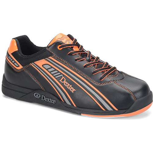 Orange and black bowling shoes shop