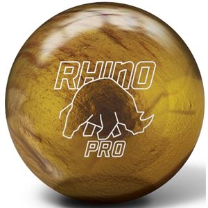 Brunswick  Vintage Gold Rhino Pro Bowling Ball