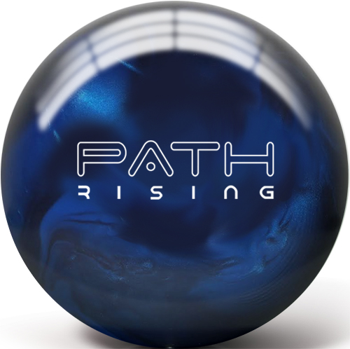 Pyramid Path Rising Pearl Bowling Ball Red/White/Blue 