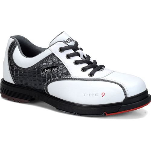 Dexter THE 9 White/Grey Men's Bowling Shoes 