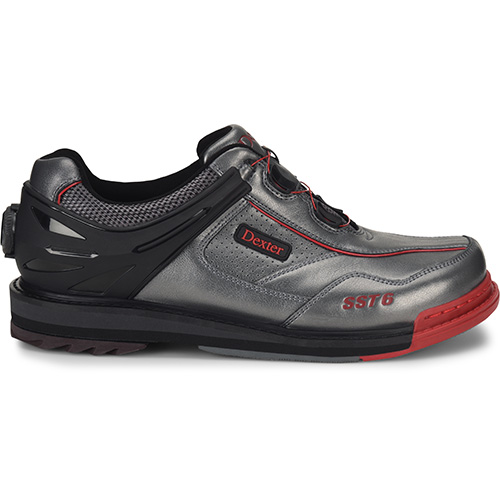 Dexter Mens SST 6 Hybrid BOA Grey/Black/Red Right Handed Bowling