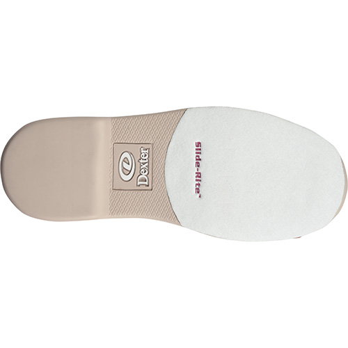 Dexter Groove IV Women's  Bowling Shoes White Nubuck Rose Gold Wide Width 