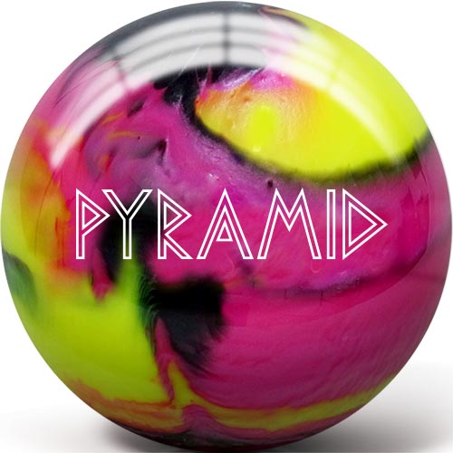 Pyramid Path Pink/Yellow/Black Bowling Ball
