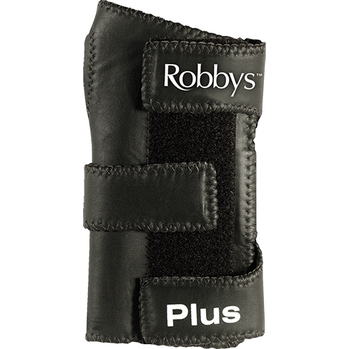 Brown Robbys Original Vinyl Bowling Glove/Wrist Support 