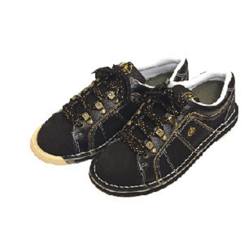 Dyno-Thane ABS Sport Ultra Black/Gold Left Handed Bowling Shoes FREE  SHIPPING