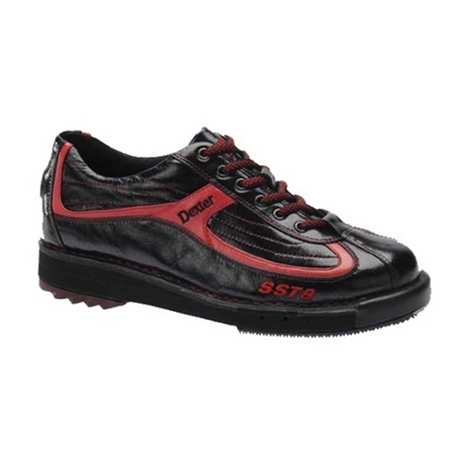 Dexter Men's SST 8 Black/Red Bowling Shoes FREE SHIPPING