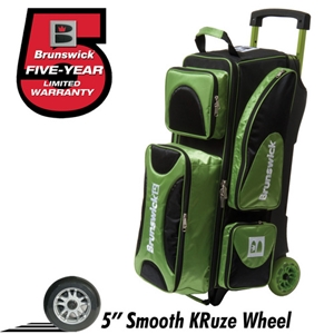 Brunswick Flash X Triple Roller Lime Bowling Bags Free Shipping Click Here To View Larger Image