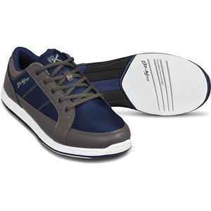 KR Strikeforce Men's Spartan Grey/Navy Bowling Shoes Size 8.5 