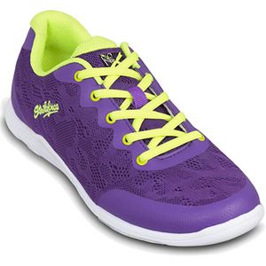 Lila/Gelb KR Strikeforce Lace Bowlingschuhe für Damen 