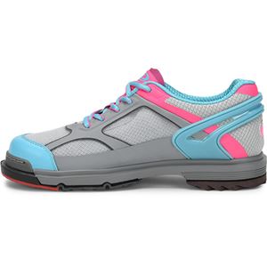 Dexter THE 9 GREY/PERIWINKLE/AQUA Interchangeable Womens Bowling Shoes Size 6.5 