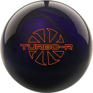 Ebonite Turbo/R Bowling Ball Black/Purple/Gold