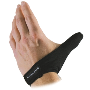 New Brunswick LEFT Hand Medium Thumb Saver Glove Black/Red No Blisters Textured 