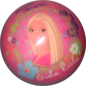 barbie bowling ball